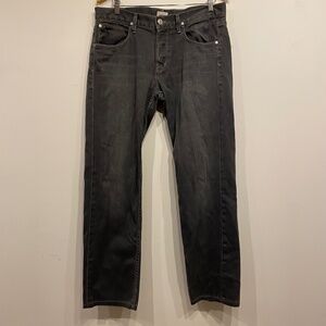 Hudson Grey Straight Leg Jeans Size 34